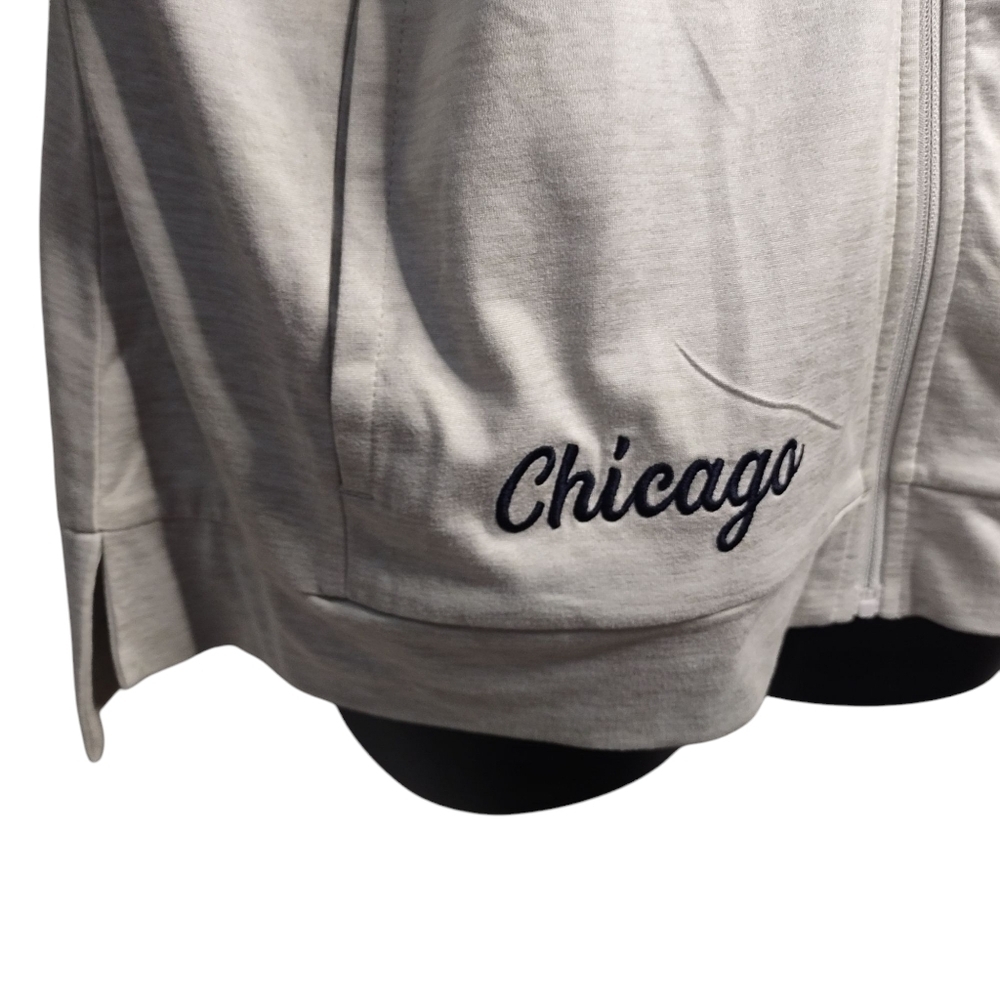 Fanatics Cream Chicago Bears Cowl Neck Full-Zip Women's Jacket Size Large NWOT - Picture 5 of 10